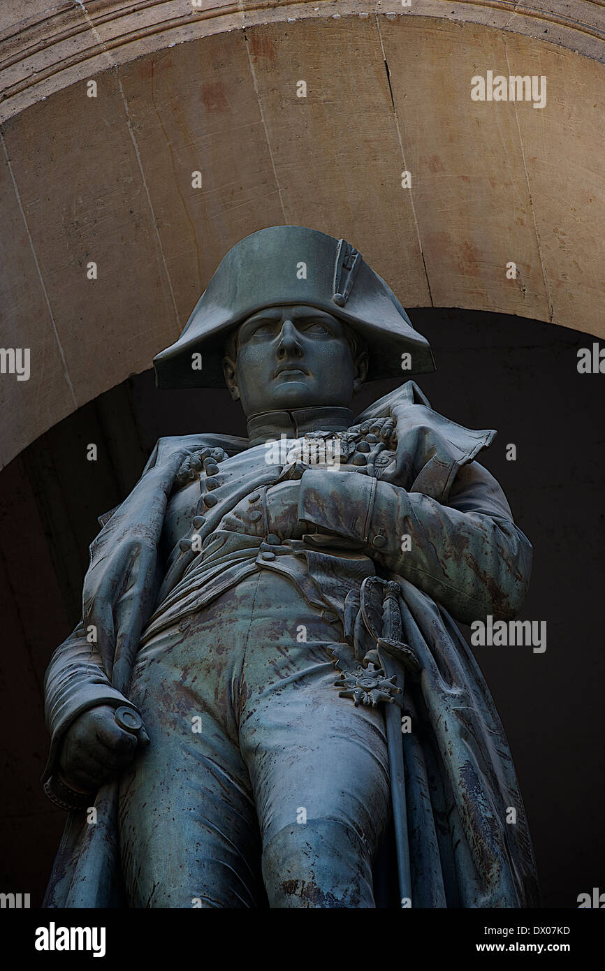 Statue of Napoleon in Paris, France Stock Photo