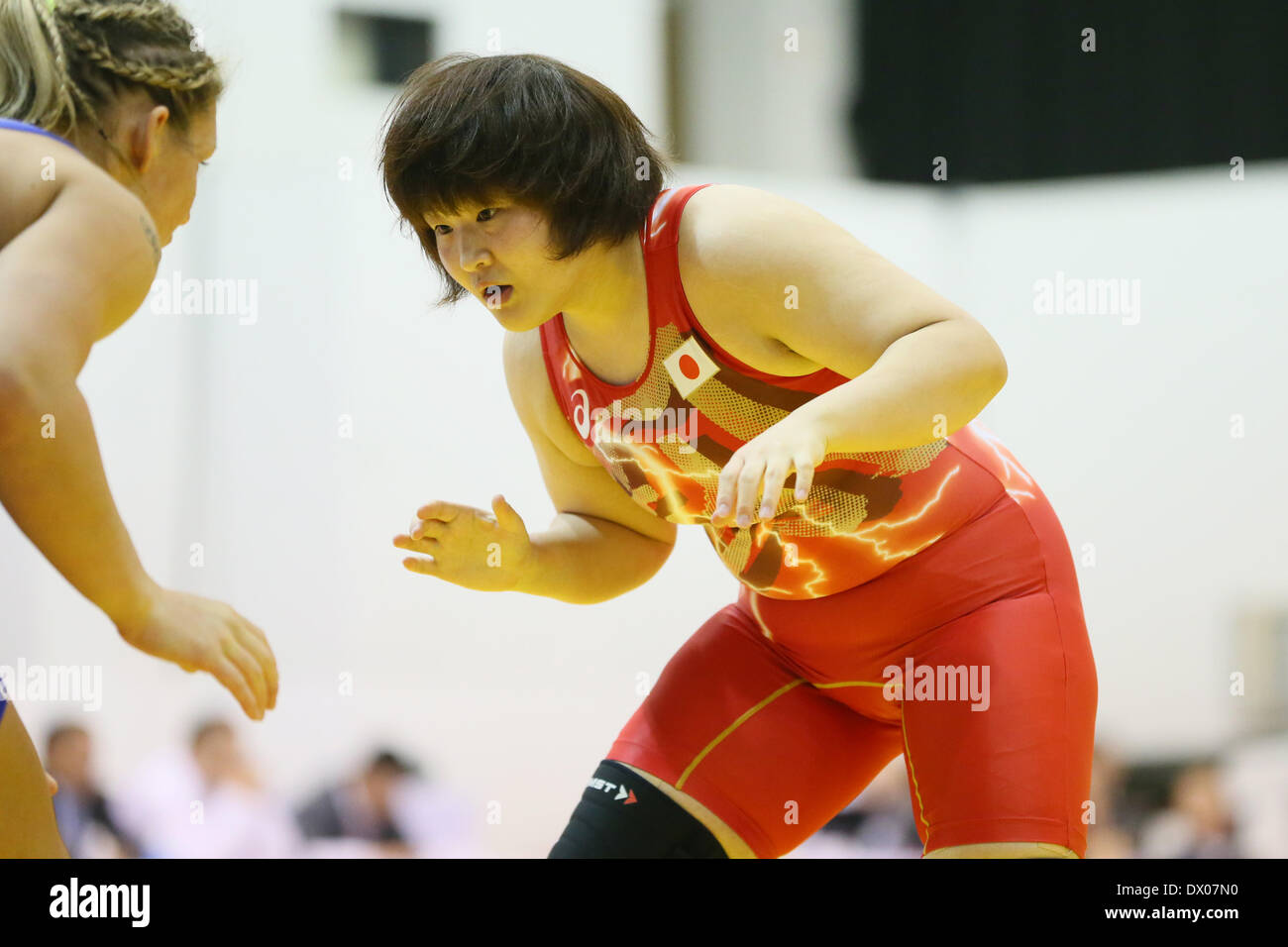 Azusawa Gymnasium, Tokyo, Japan. 15th Mar, 2014. Mami Shinkai (JPN