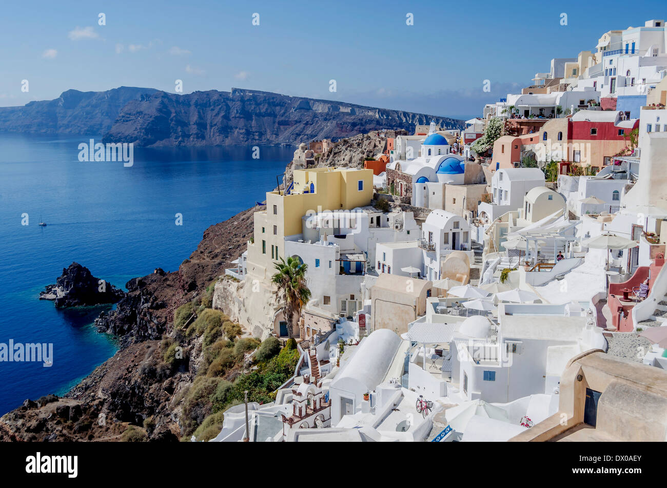 Santorini Island, Greece Stock Photo Alamy