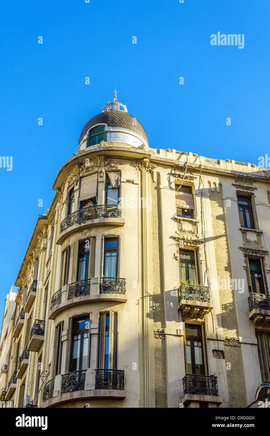 French style architecture in Palermo neighborhood of Buenos Aires