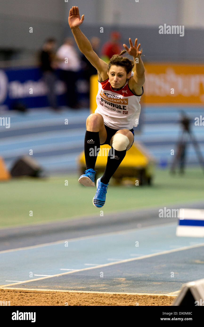Emma PRINGLE, Women's Triple Jump, 2014 British Athletics European Trials  (EIS) Sheffield, UK Stock Photo - Alamy
