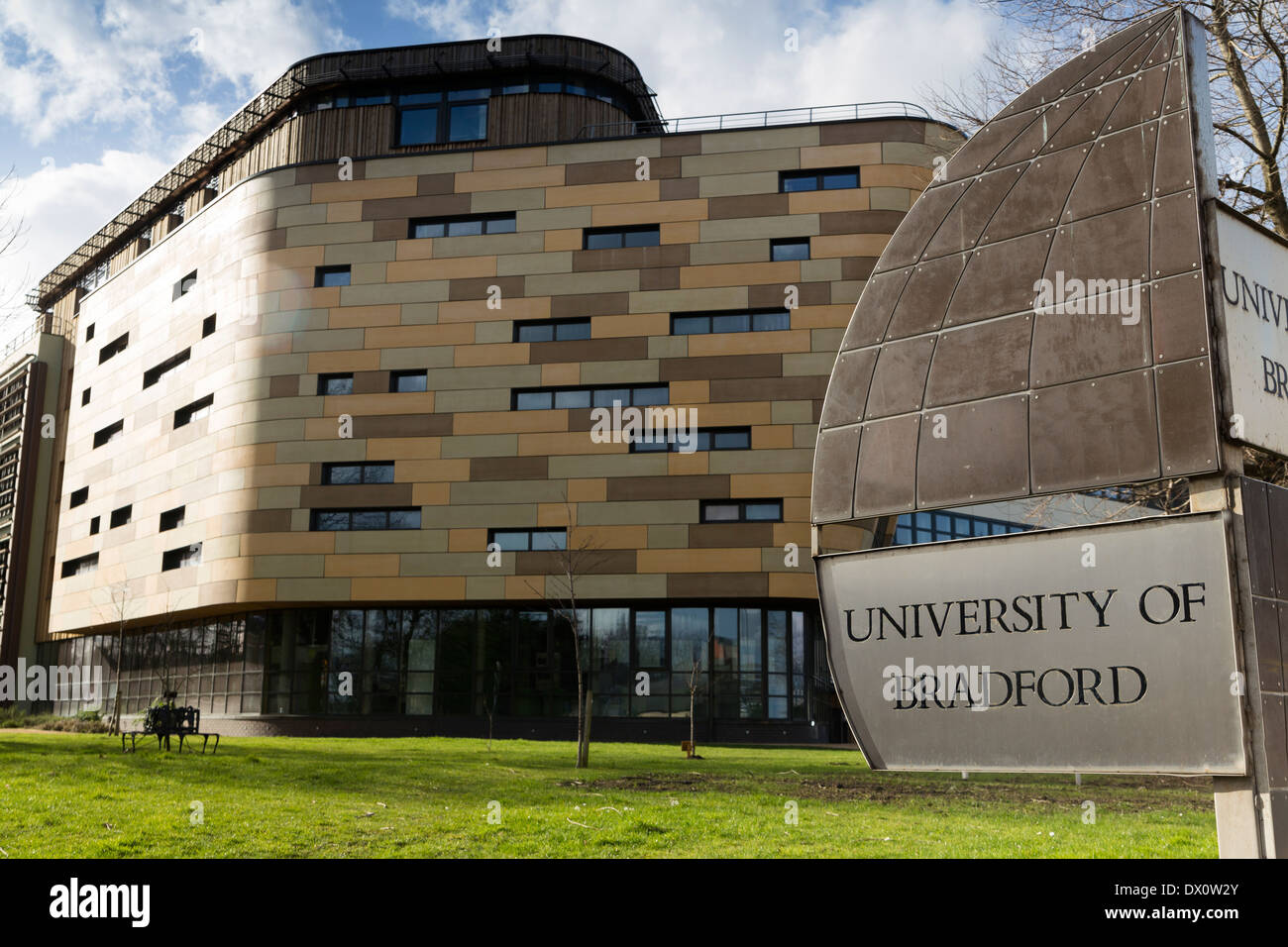 University of Bradford buildings England UK. City of culture 2025 Stock