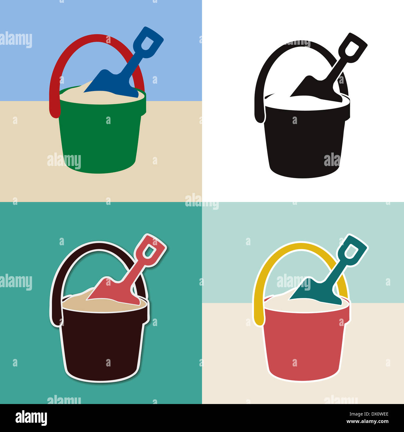 toy pail and shovel