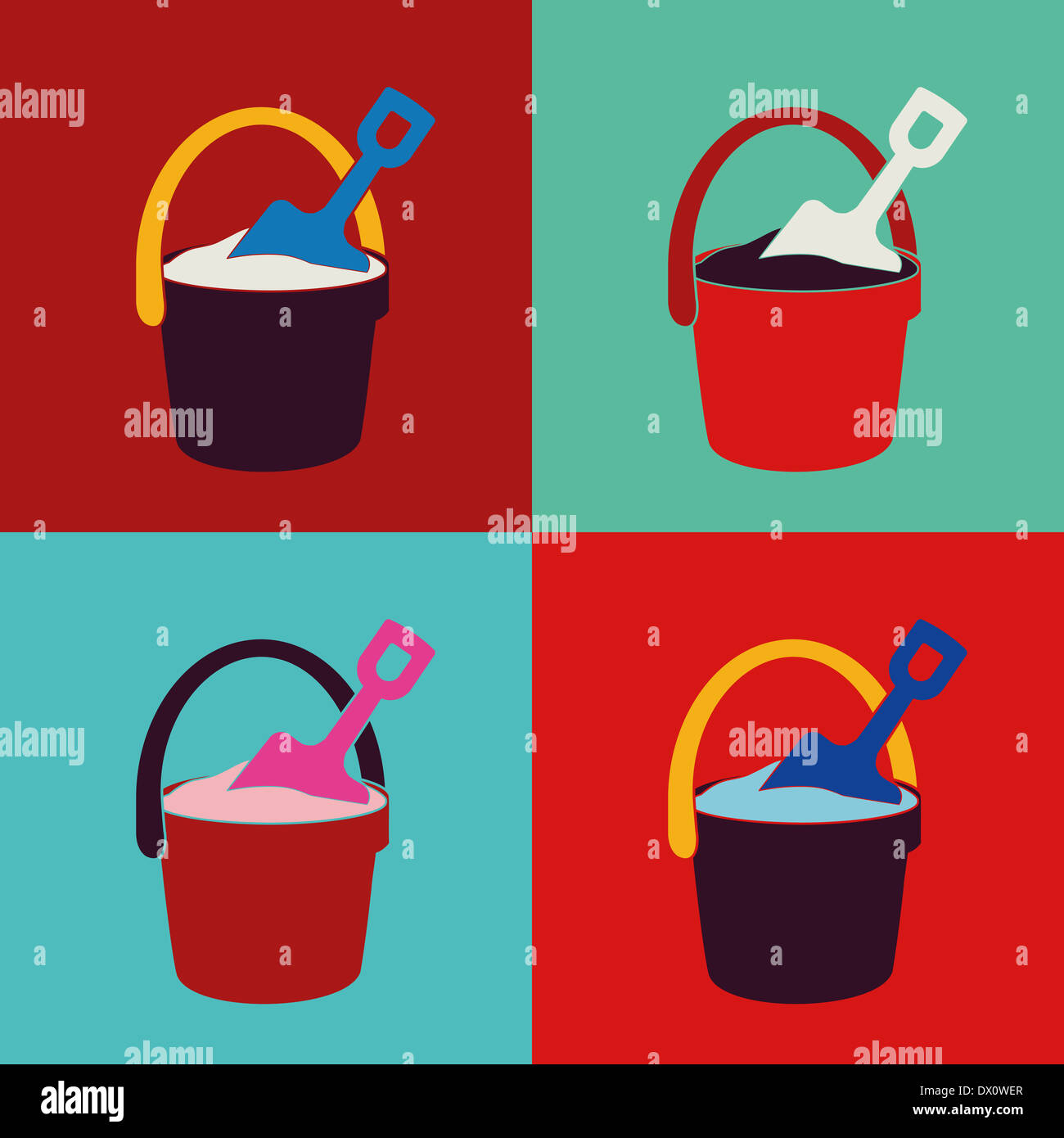 pail and shovel toys set Stock Photo Alamy