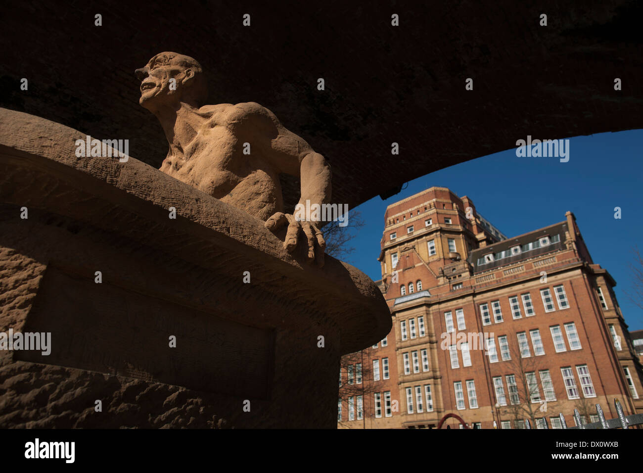 Sackville Street Building, part of The University of Manchester Stock Photo