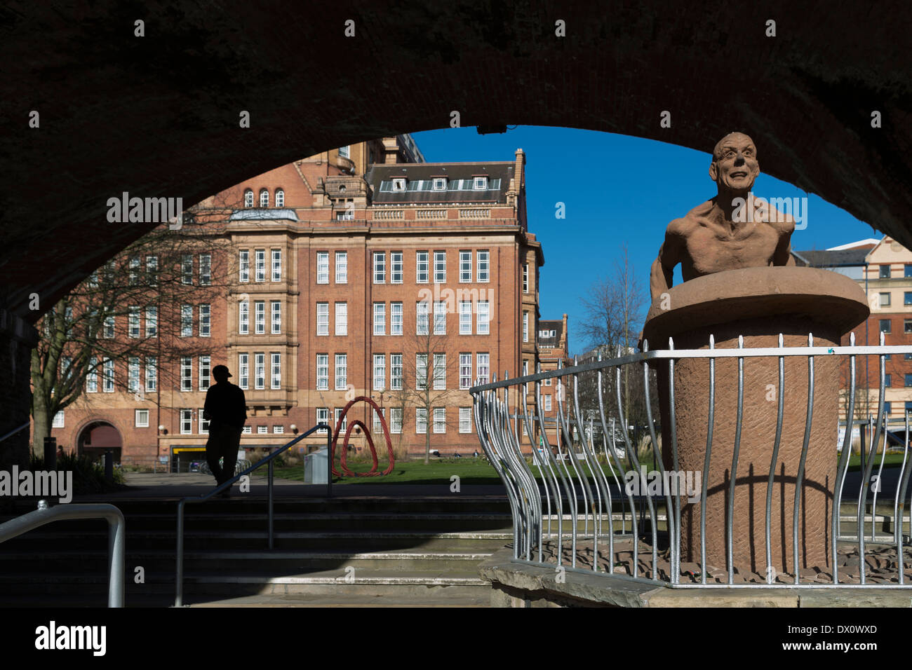 Sackville Street Building, part of The University of Manchester Stock Photo