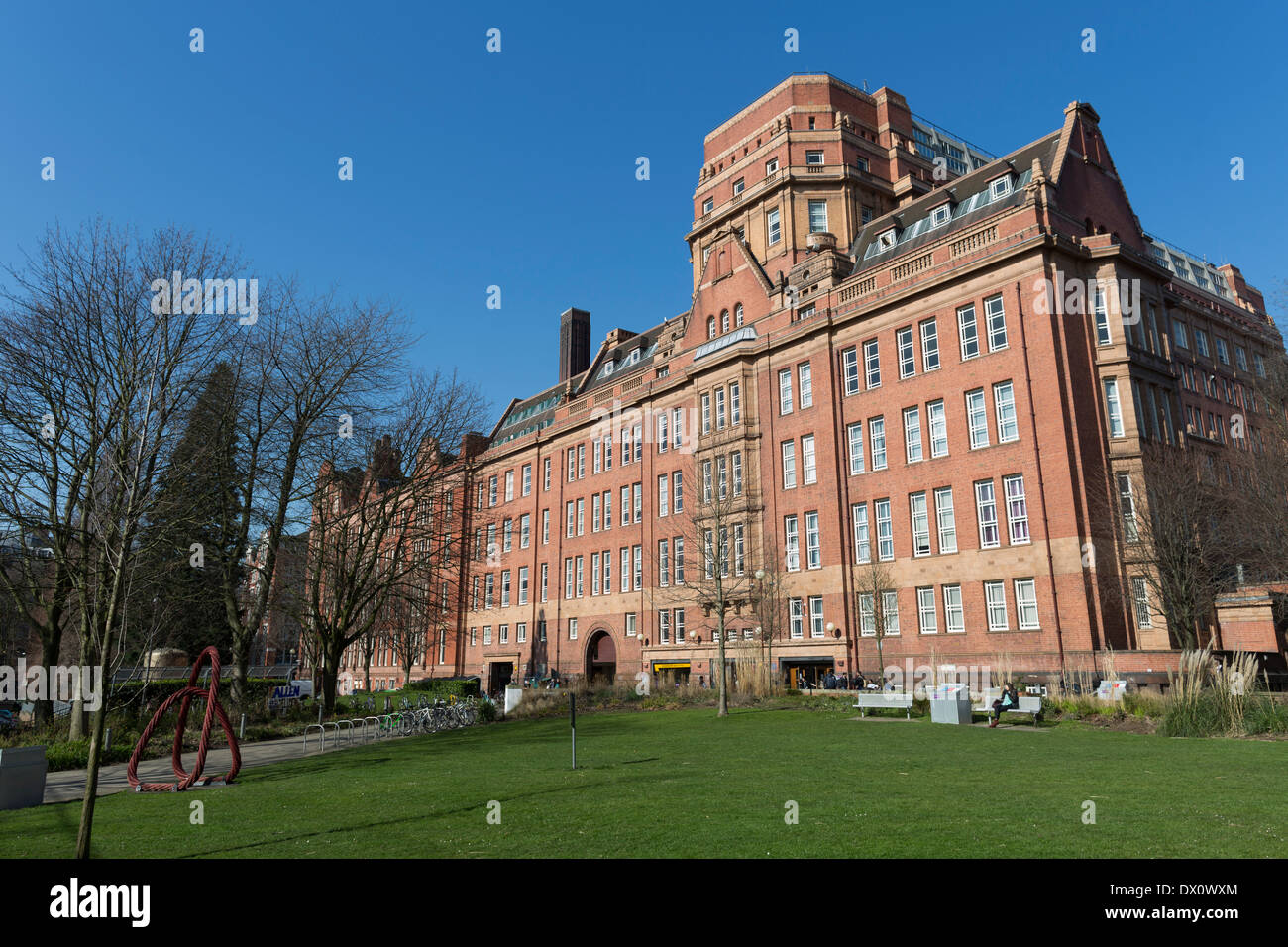 Sackville Street Building, part of The University of Manchester Stock Photo