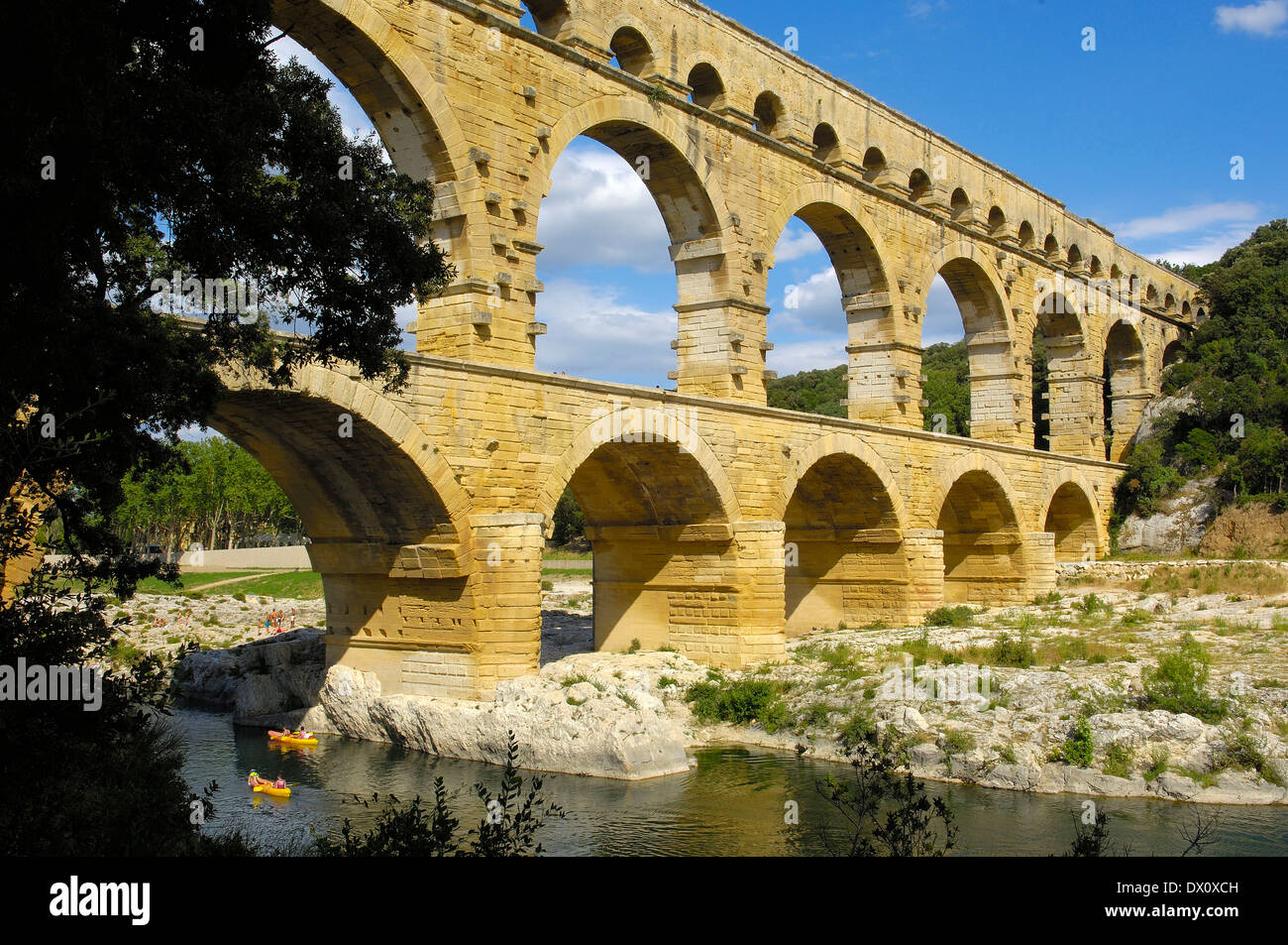 Pont du Gard Stock Photo Alamy