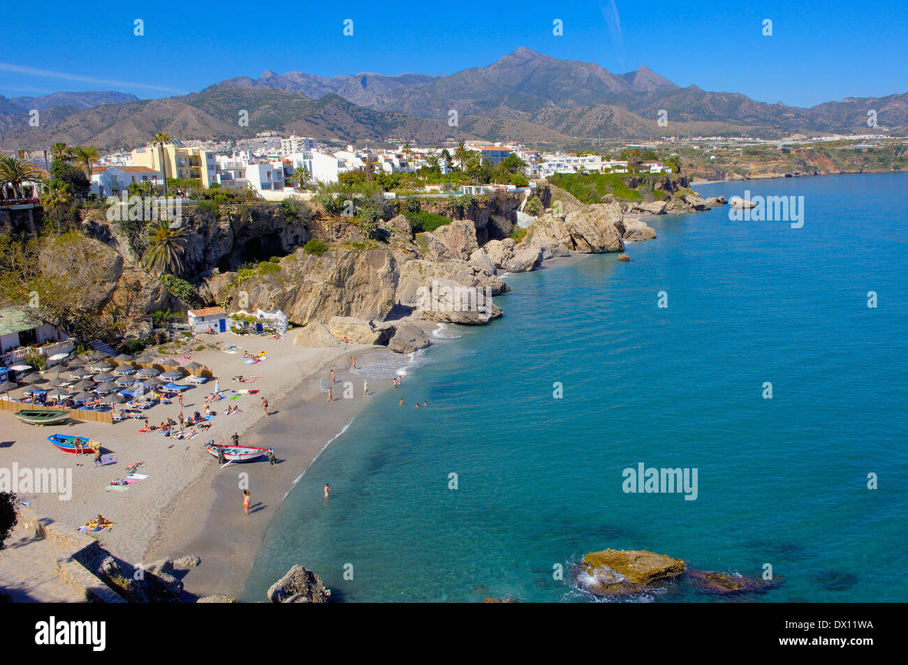 Playa de Calahonda Stock Photo Alamy