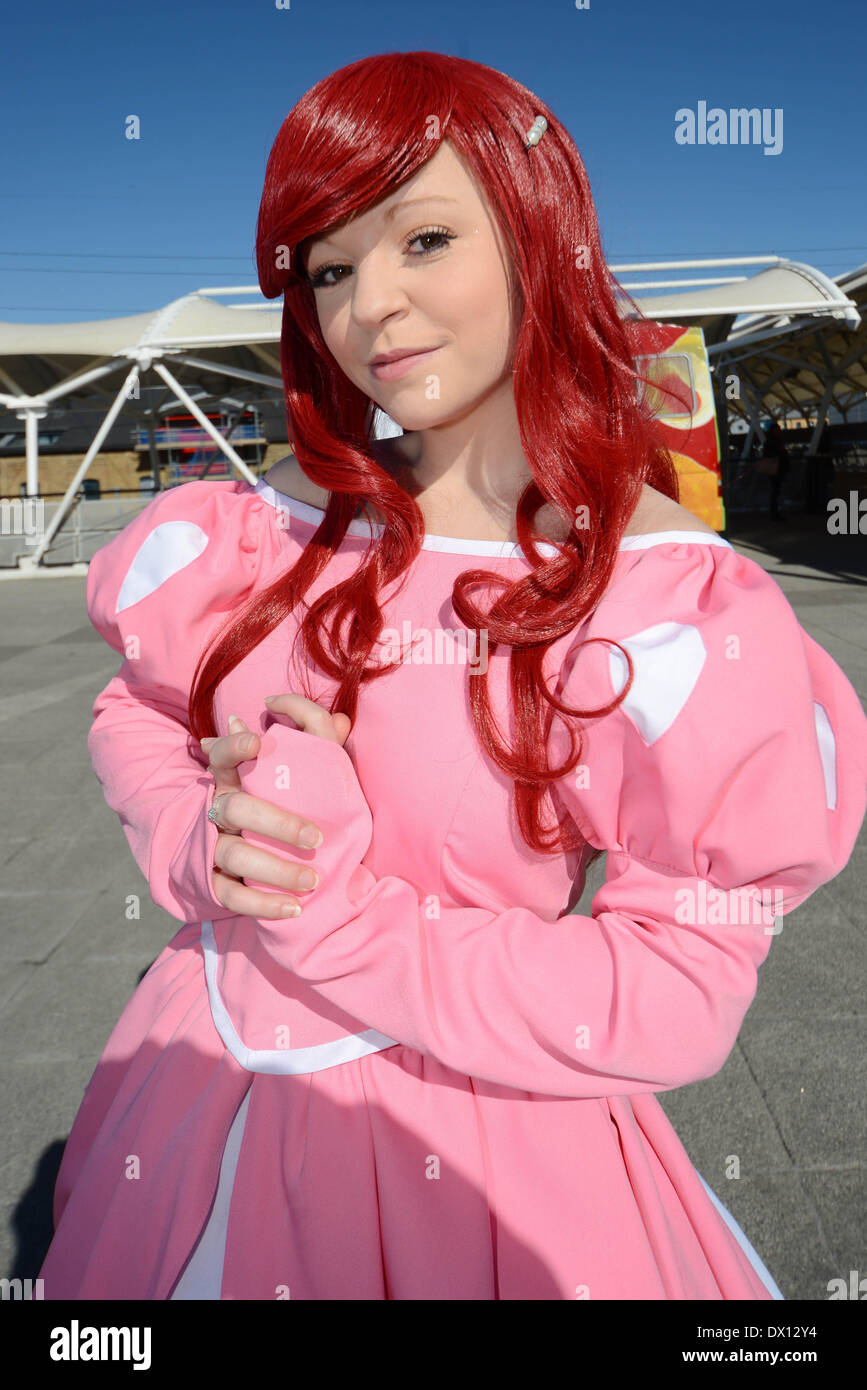 Excel London Uk 15th March 2014 Cartoons Disney And Cosplay