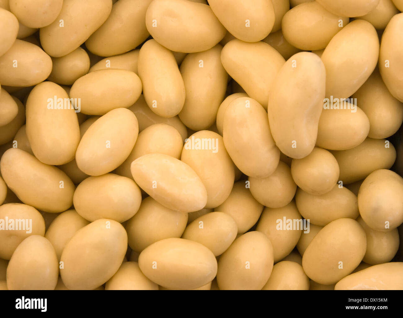 Sugar coated peanuts, closeup shot Stock Photo Alamy