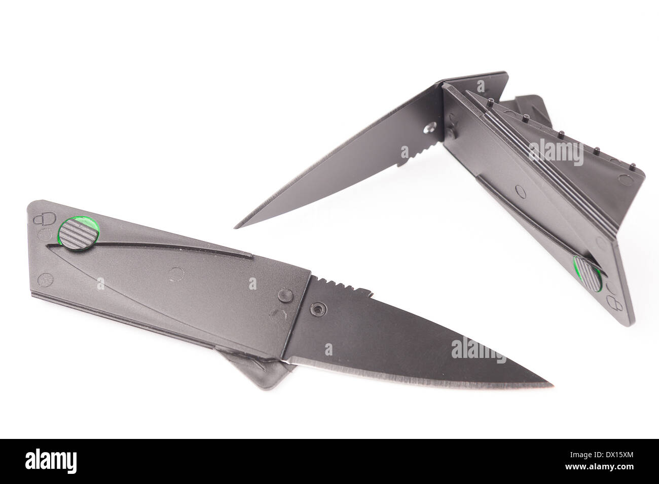 Folding knife isolated on white background Stock Photo - Alamy