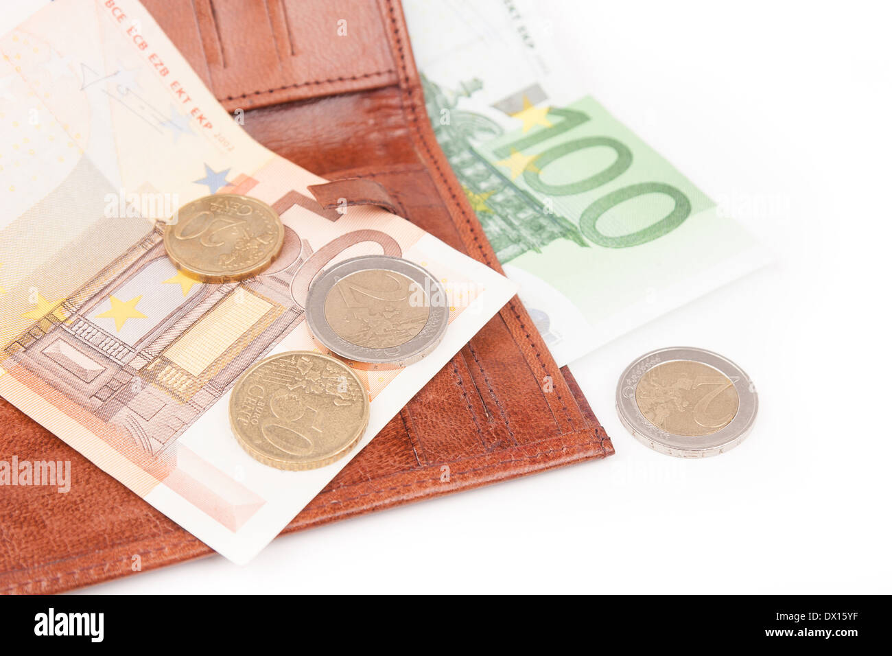 Geldversteck unter dem Kopfkissen / Money hiding place under the pillow  Stock Photo - Alamy