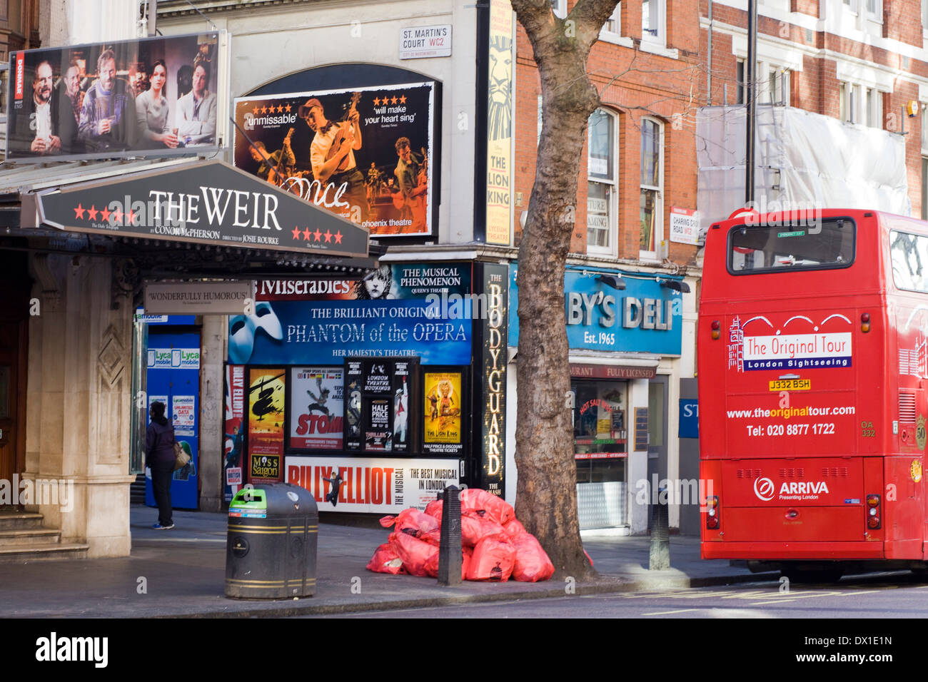 Theater Billboard Advertising Theater Production in London England