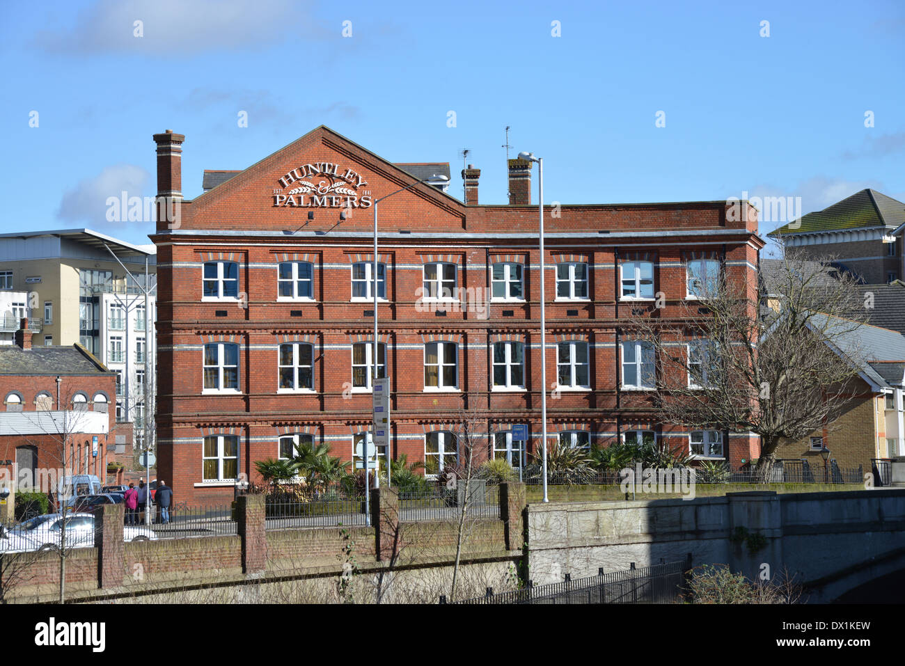 Huntley and Palmer's Building at Reading, Berkshire -1 Stock Photo
