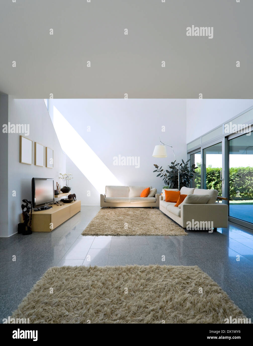 New interior design apartment, living room Stock Photo