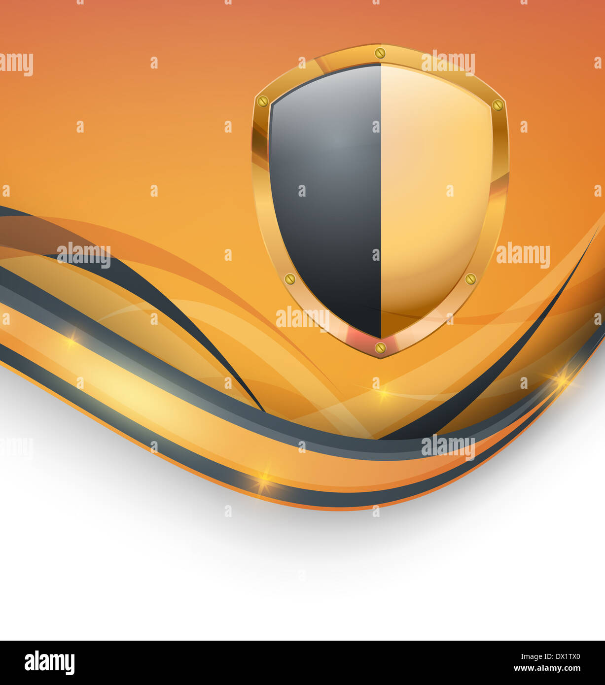abstract background with colorful shield Stock Photo - Alamy