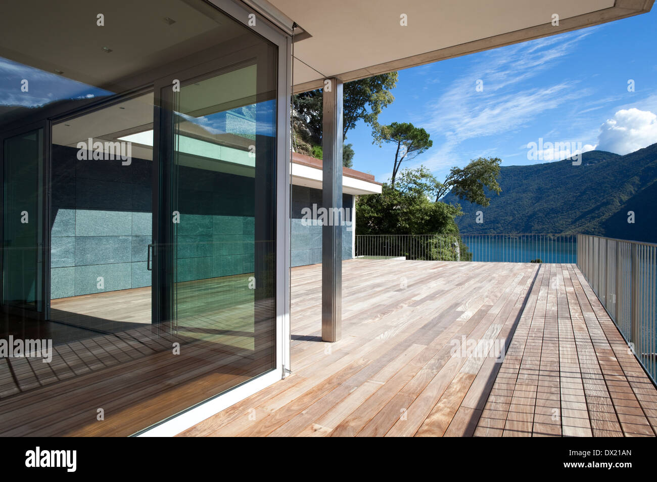 View of Beautiful penthouse with lake view Stock Photo - Alamy