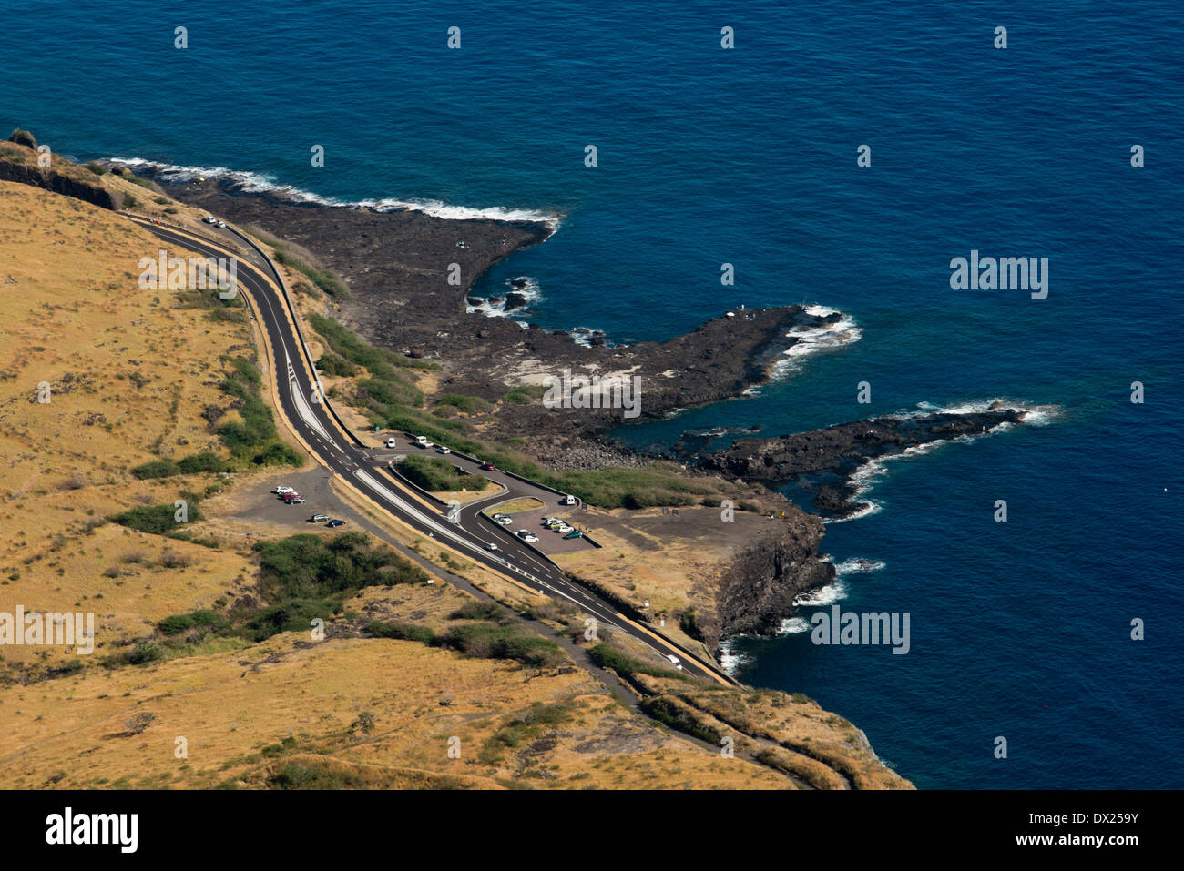 Helicopter Flying over the St Gilles-les-bains in the Reunion Island ...