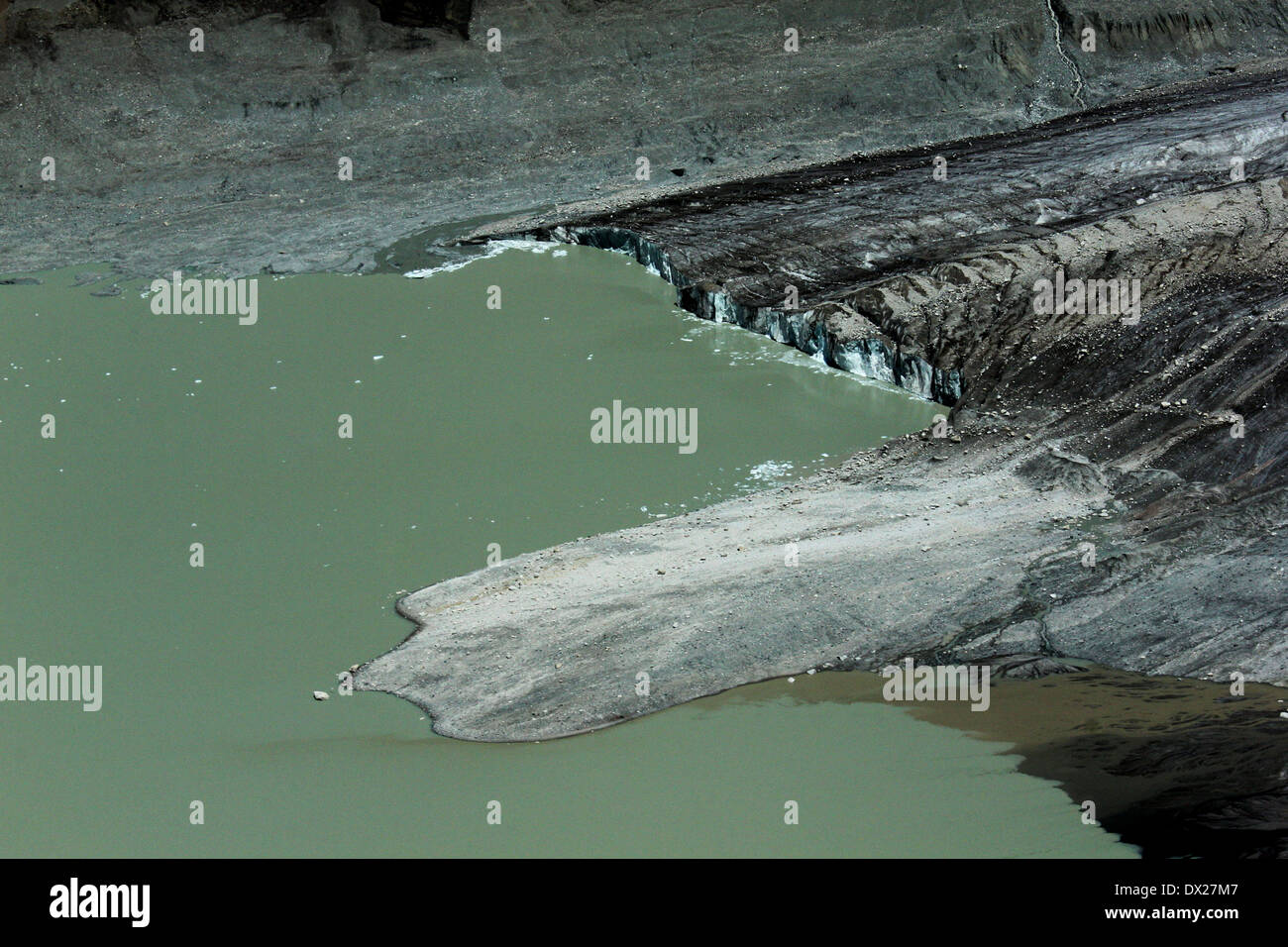 Lake Perova (Petrov lake), the biggest glacial lake in TienShan, AkShiryak massif, TienShan