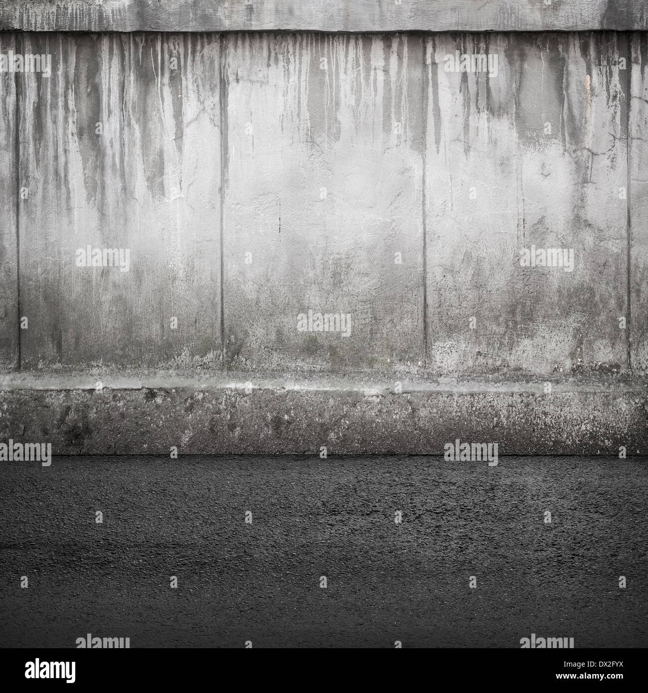 Old Concrete Road Texture