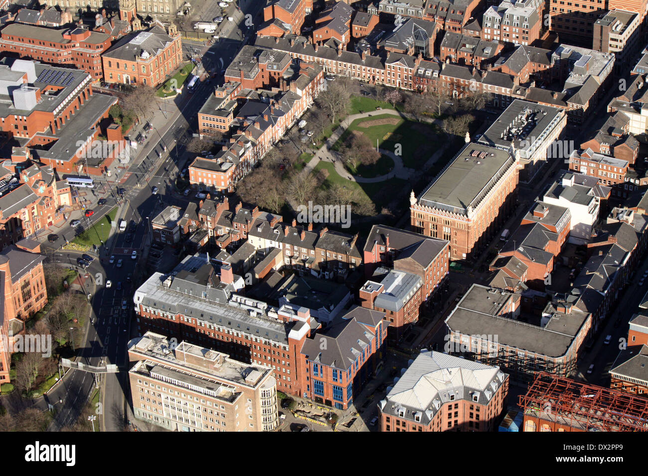 aerial-view-of-park-square-in-leeds-stock-photo-alamy