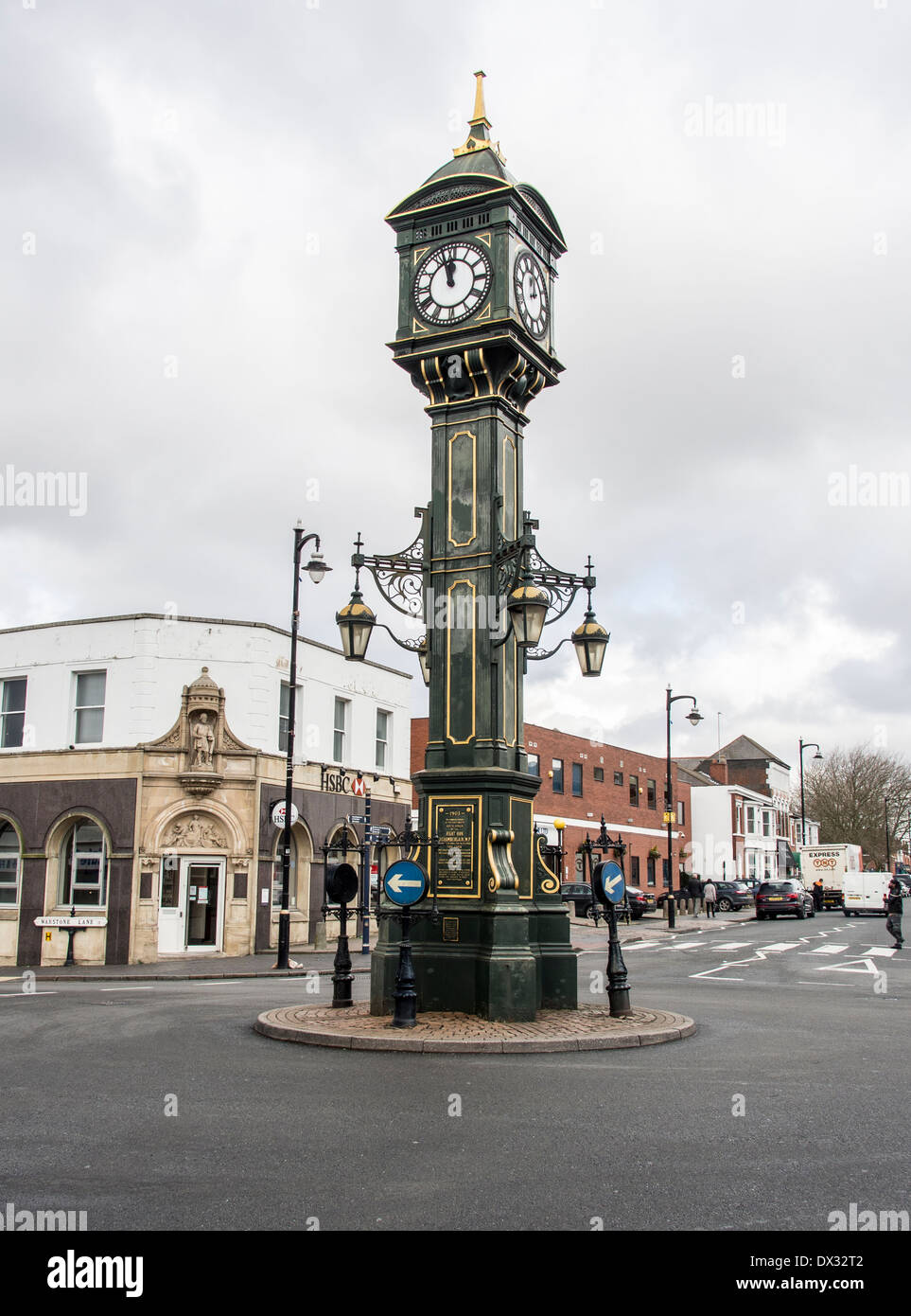 The Chamberlain Clock 1903 in the Jewellery Quarter Birmingham UK Stock