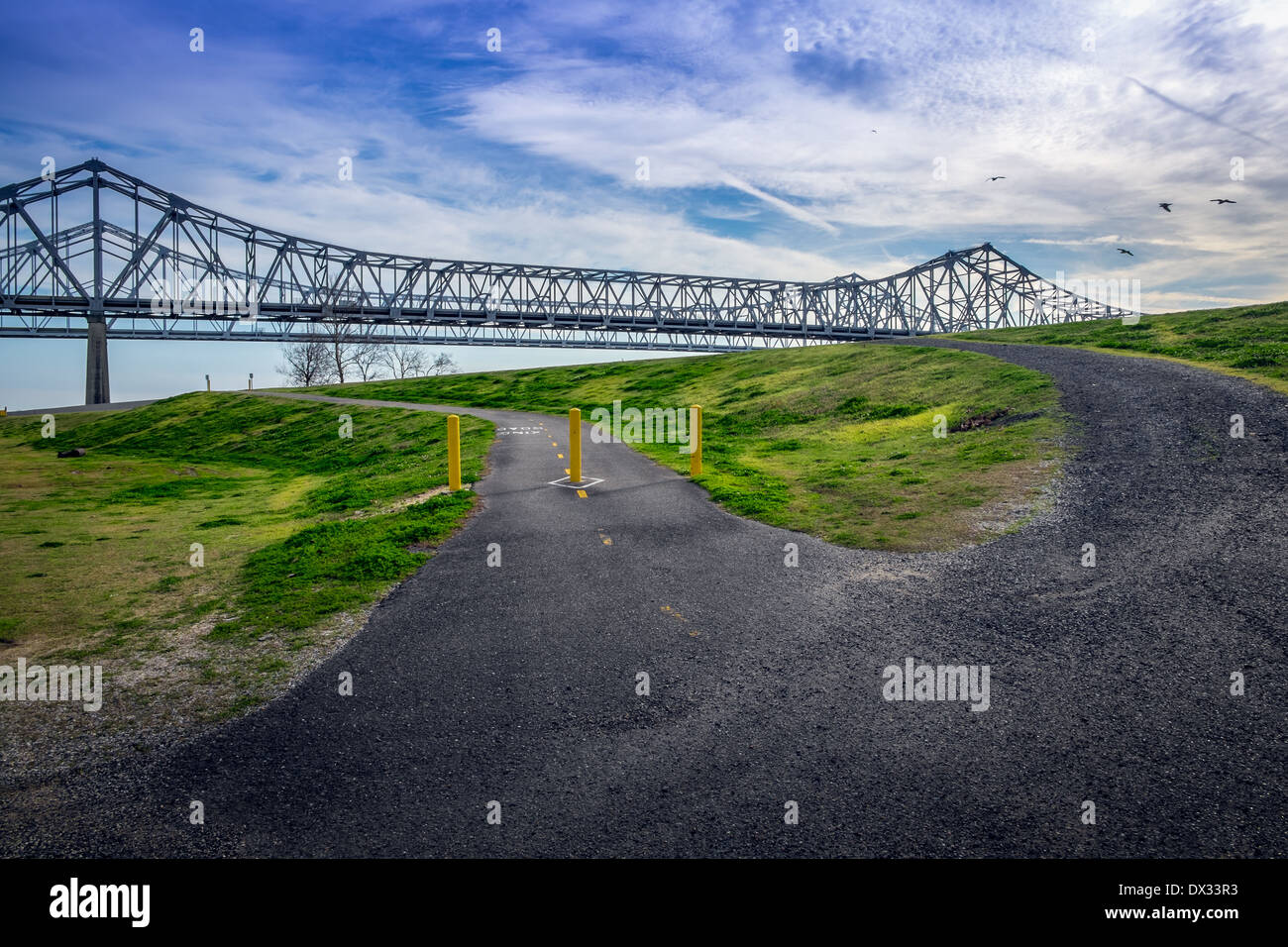 Mississippi river trail new orleans hi-res stock photography and images