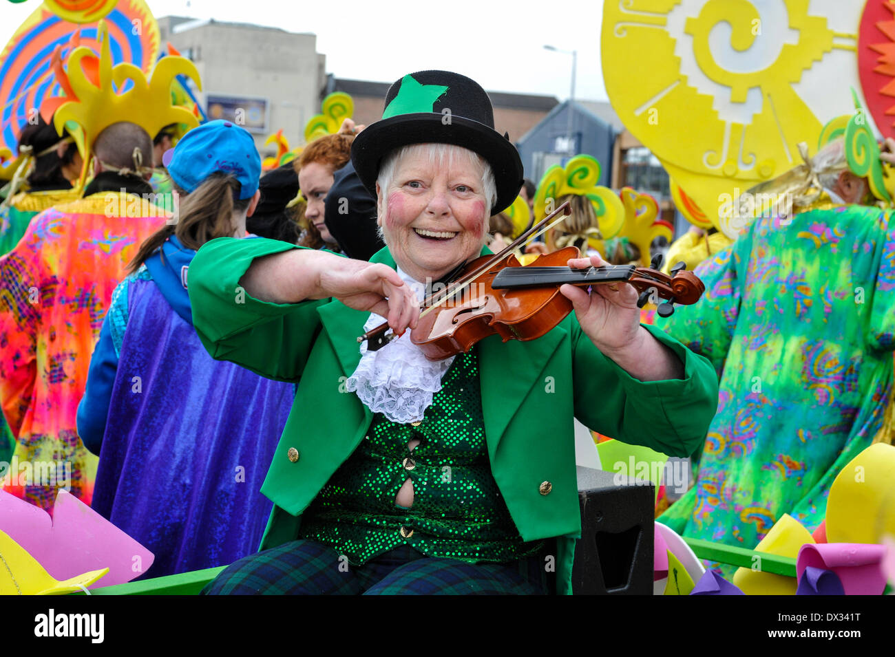 Traditional northern irish costume hires stock photography and images