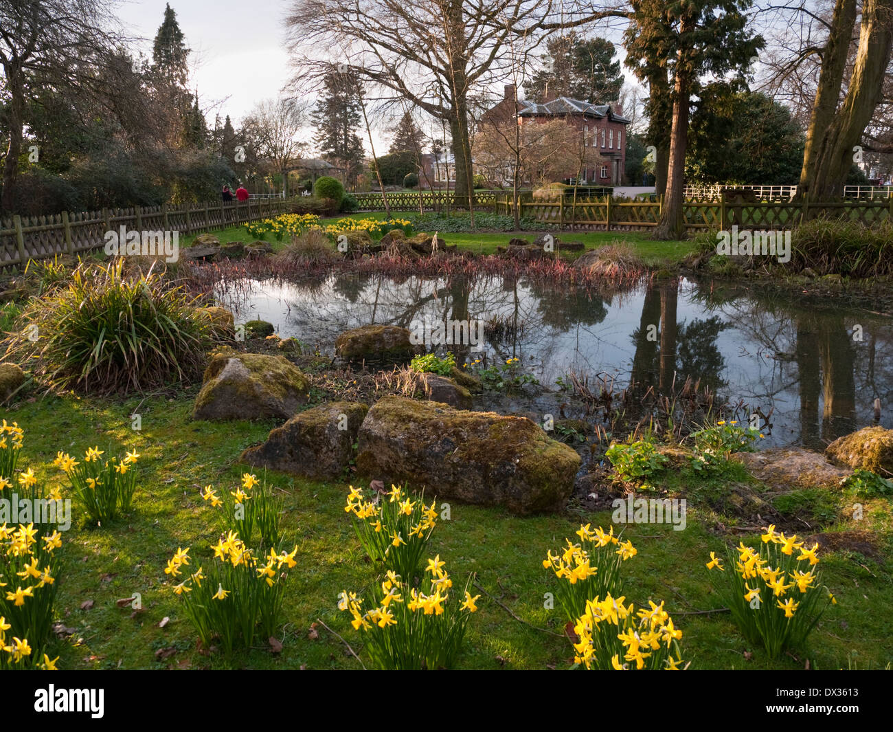 Bantock House and Park near Wolverhampton, West Midlands, UK Stock