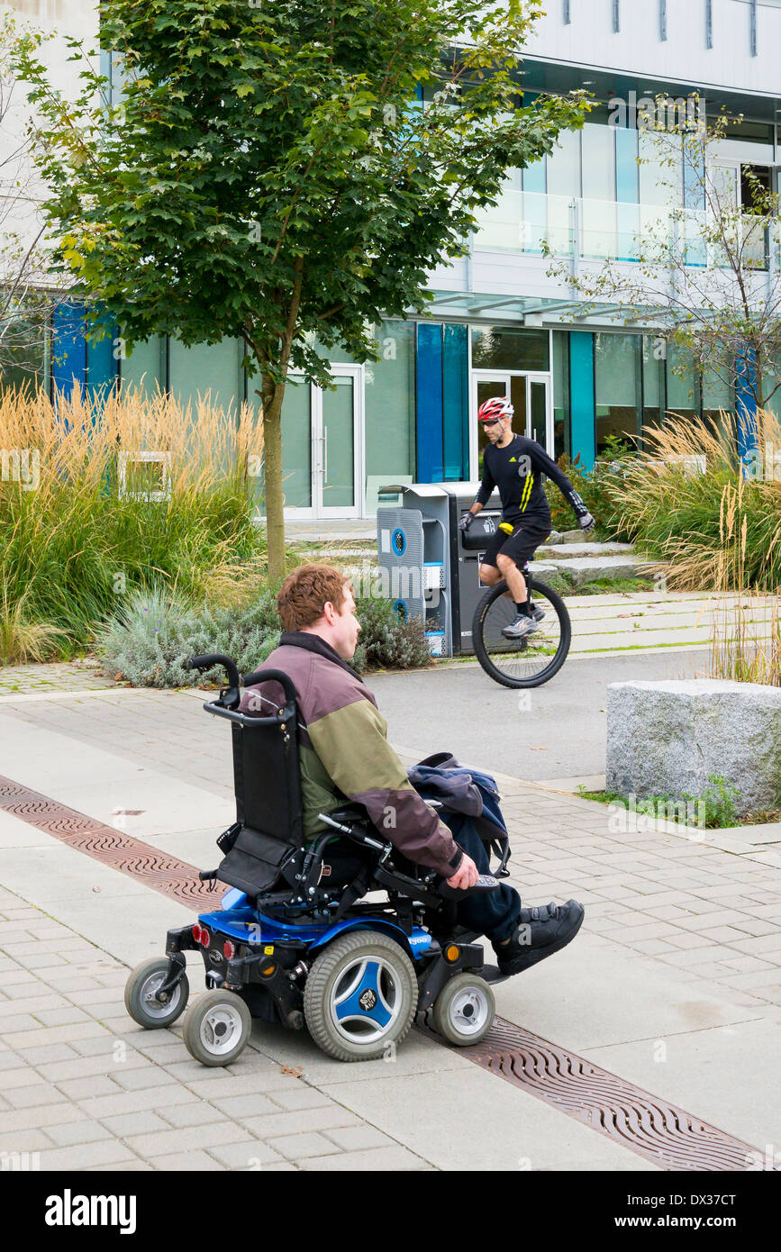 Motorised wheelchair hires stock photography and images Alamy