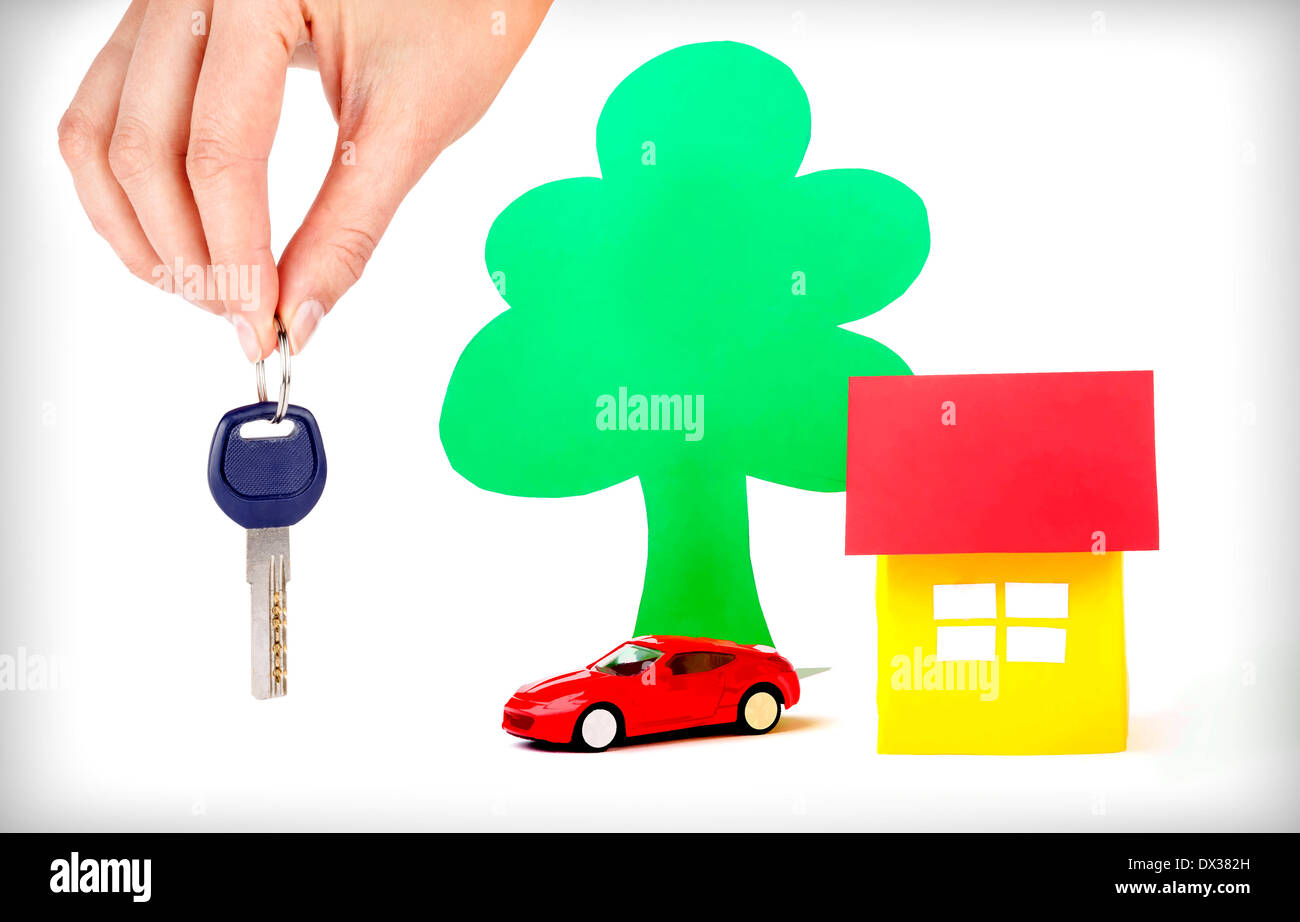 House and car keys hi-res stock photography and images - Alamy