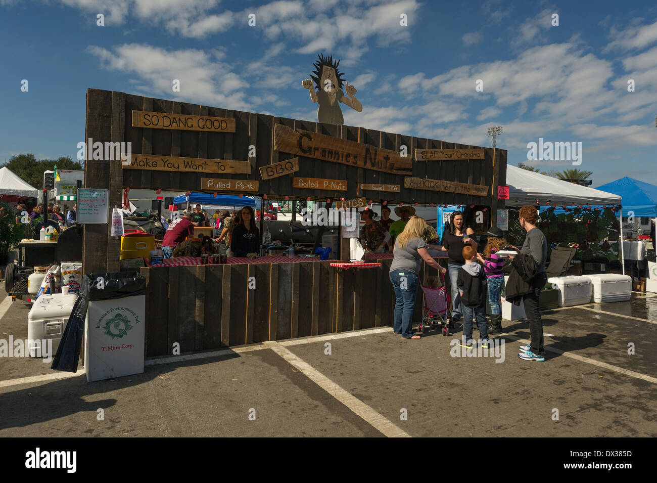 Lakeland Florida annual BBQ Pig Festival Competition sponsored by