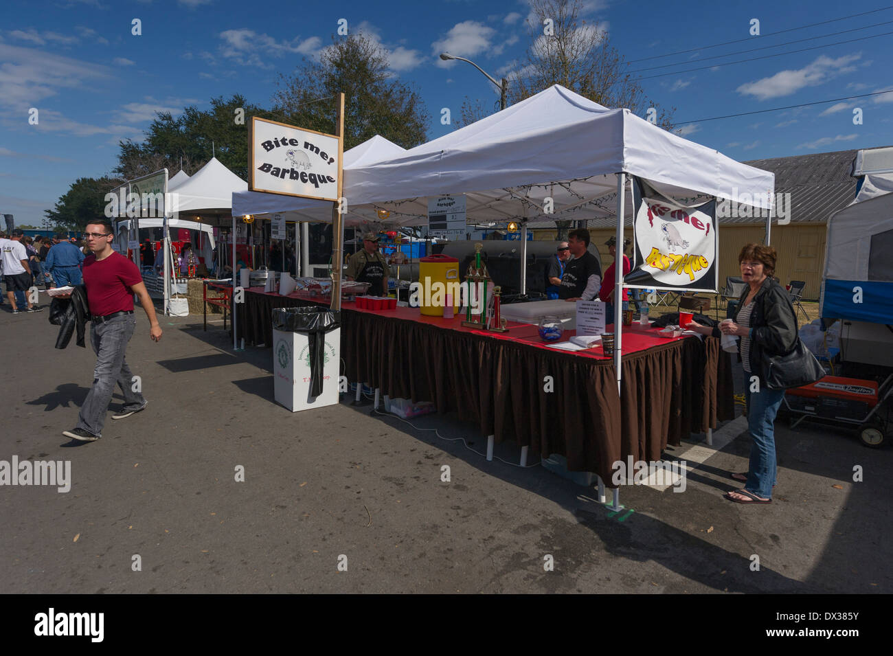 Lakeland Florida annual BBQ Pig Festival Competition sponsored by