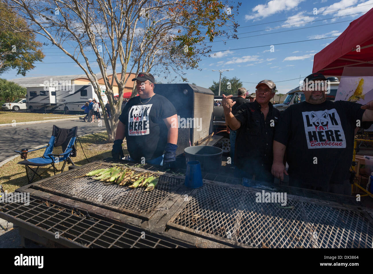 Lakeland Florida annual BBQ Pig Festival Competition sponsored by