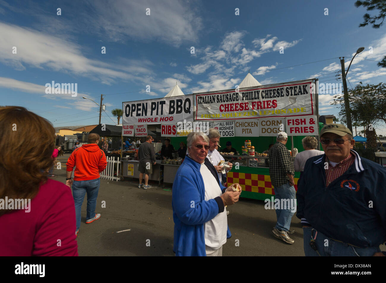 Lakeland Florida annual BBQ Pig Festival Competition sponsored by