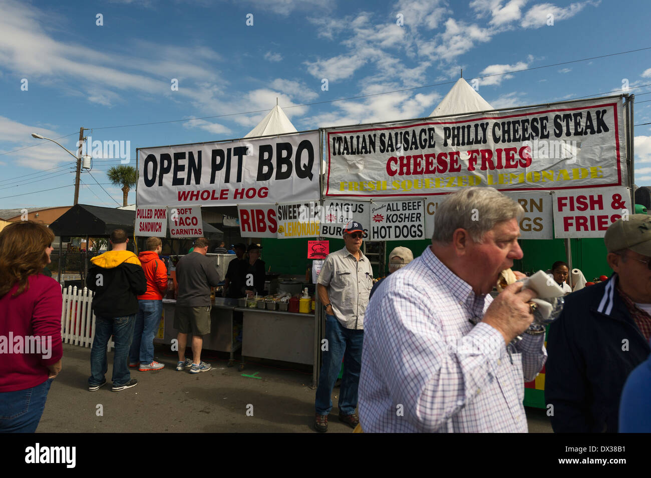 Lakeland Florida annual BBQ Pig Festival Competition sponsored by