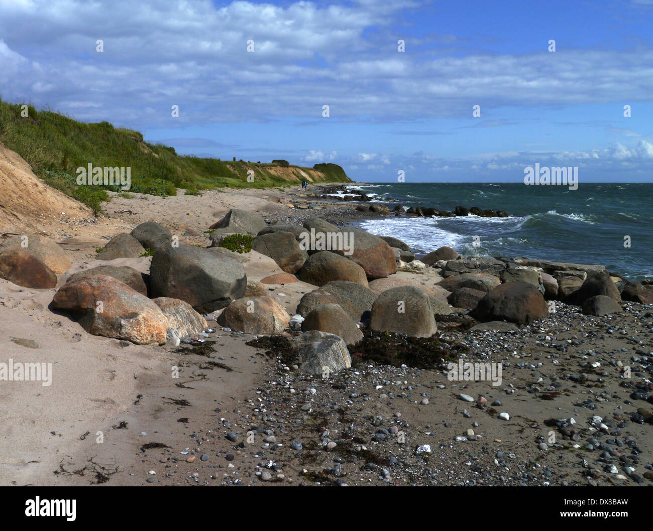 gedser odde, gedser, falster, baltic sea, denmark Stock Photo