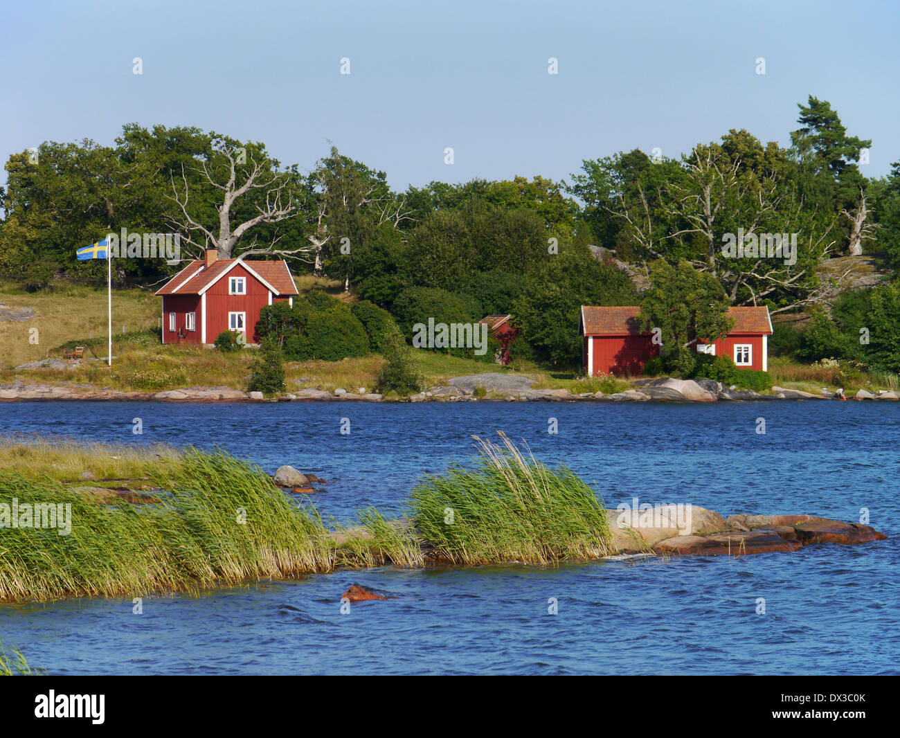 stendörren, stockholm archipelago, södermanlands län, sweden Stock