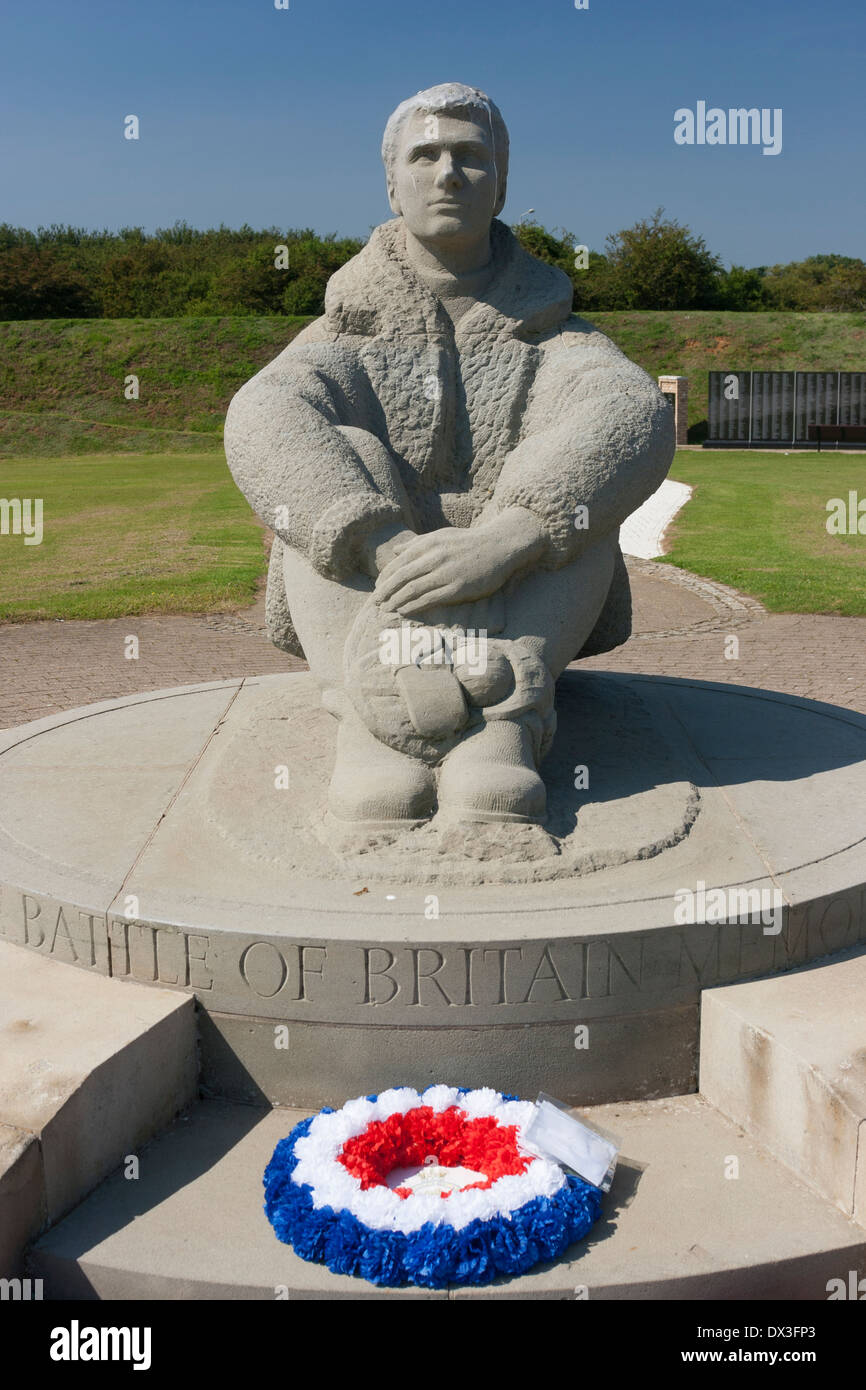 The RAF Memorial at CapelleFerne Kent England UK Stock Photo Alamy