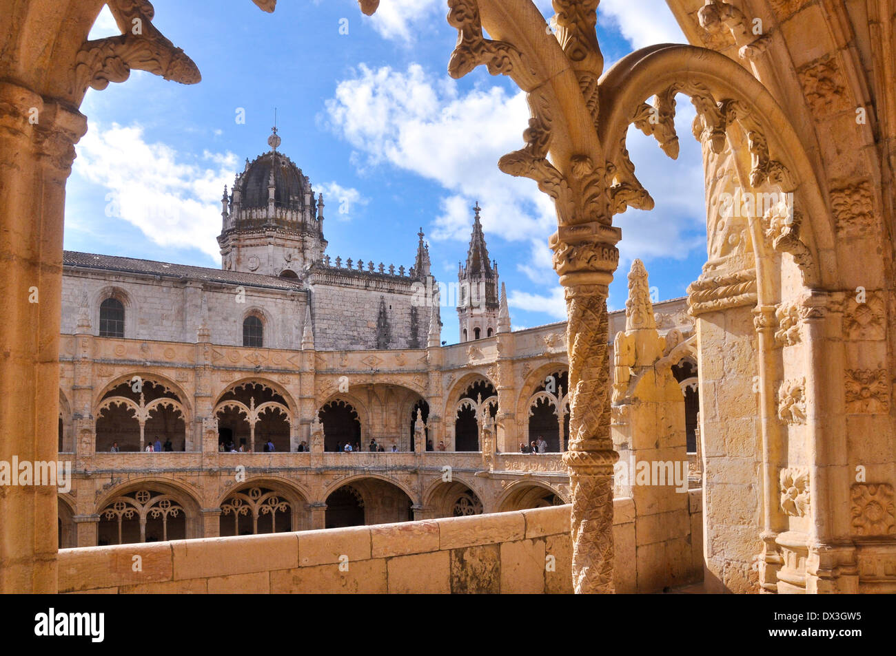 Monastery of Jeronimos, Belem, Lisbon, Portugal Stock Photo
