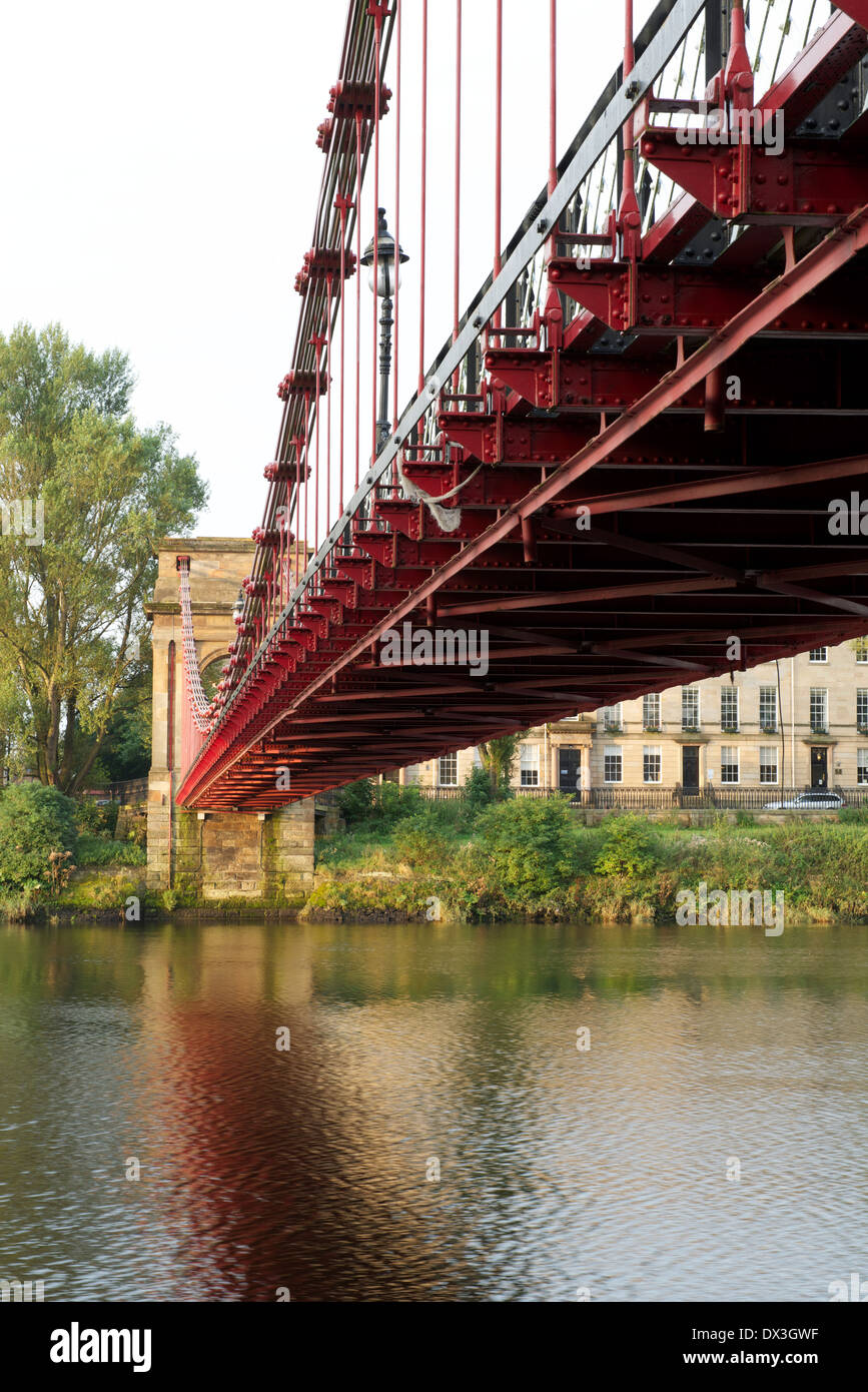 South Portland Street Suspension Bridge, Glasgow Stock Photo Alamy