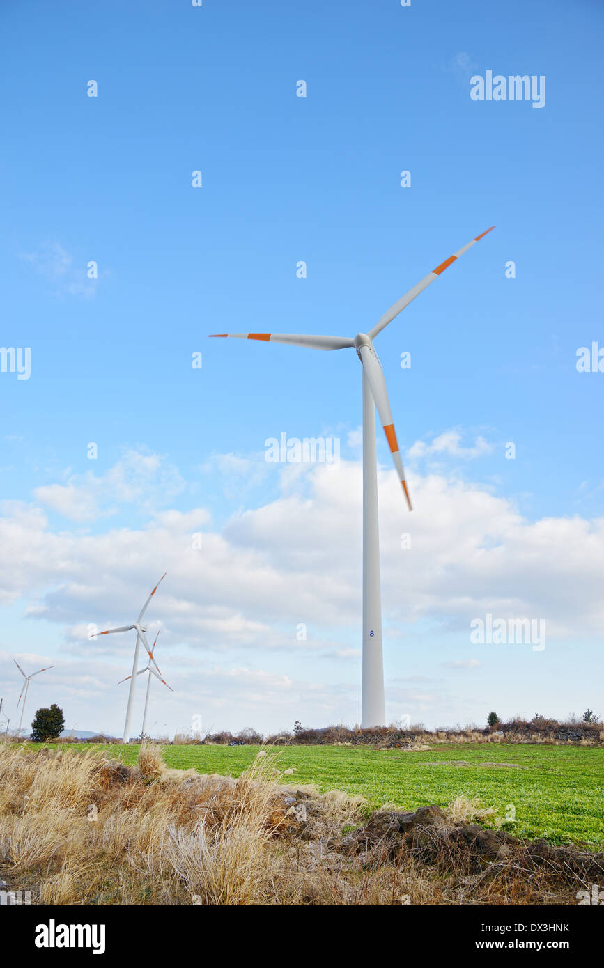 A Small Wind Generator Installed in an Industrial Zone within the City  Stock Image - Image of electric, construction: 187496759