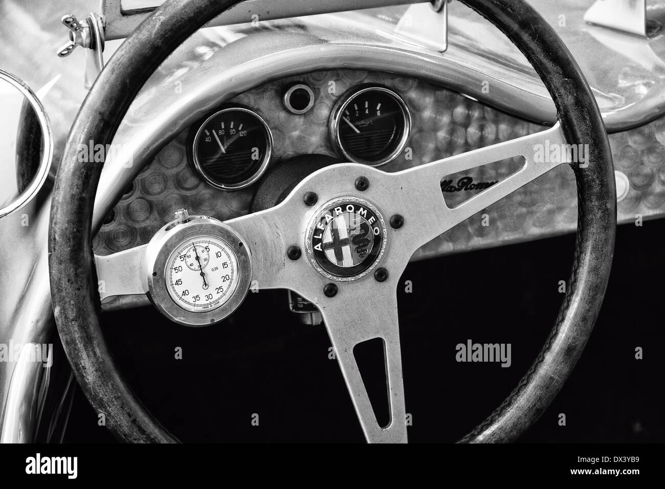 Cab racing car of his own design based on the Alfa Romeo and BMW 328 ...