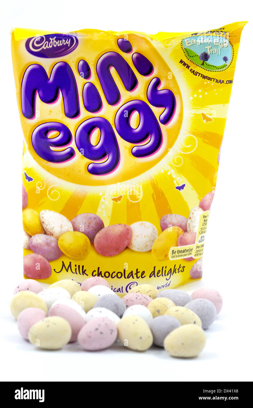Cadbury's mini eggs Stock Photo Alamy