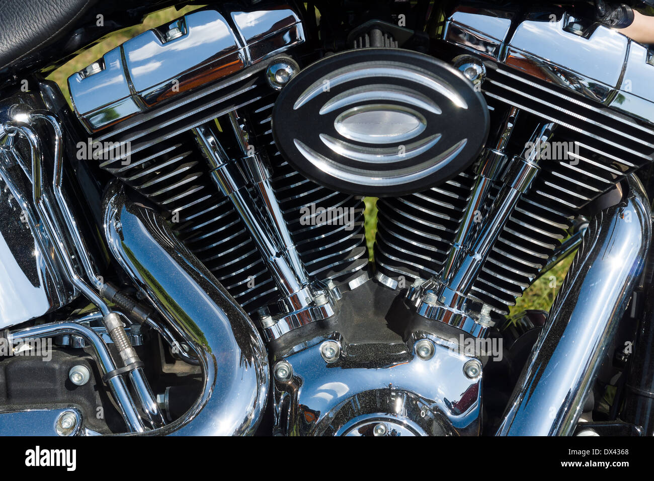 harley v twin motor