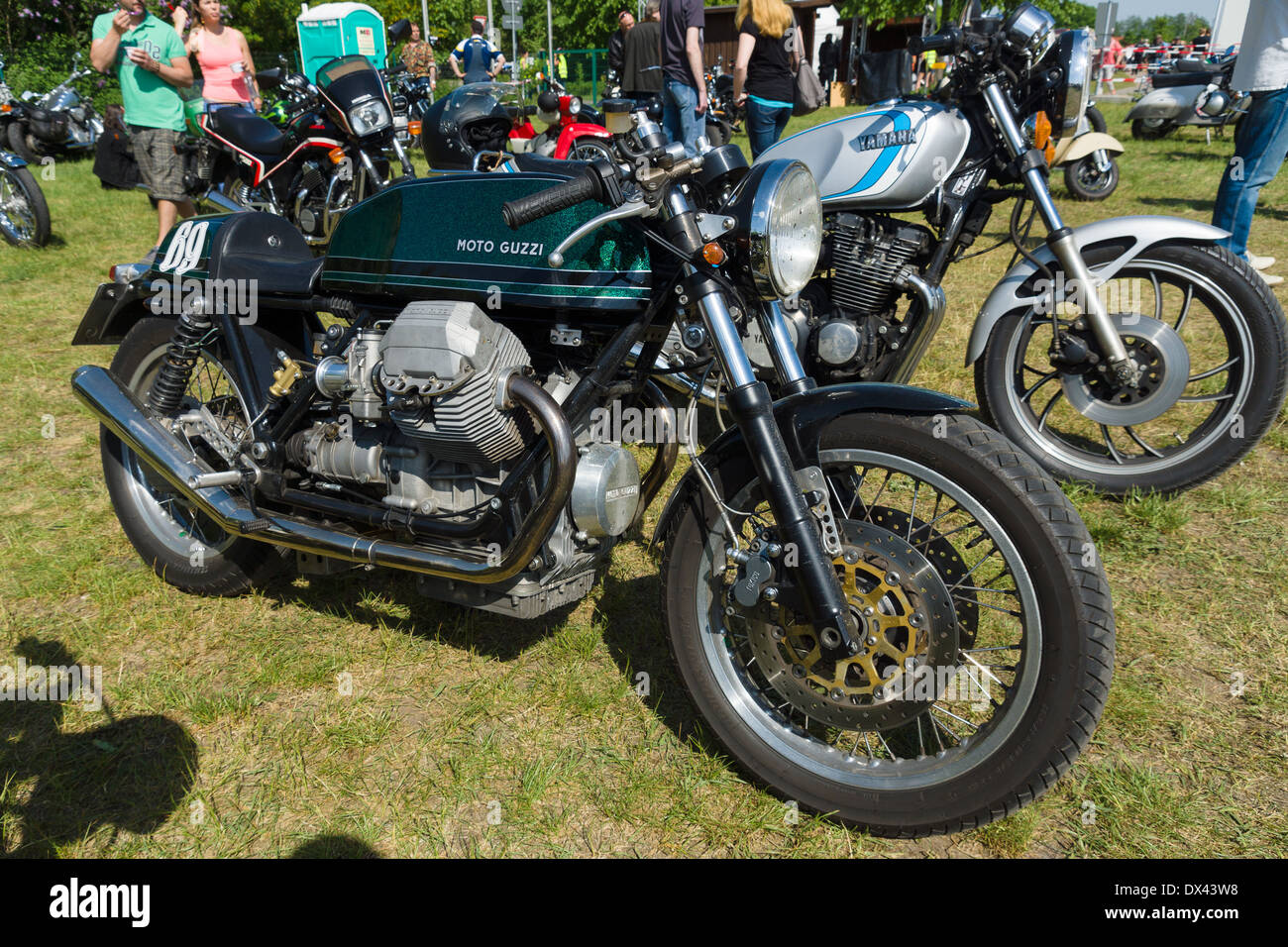 Moto guzzi oldtimer hires stock photography and images Alamy