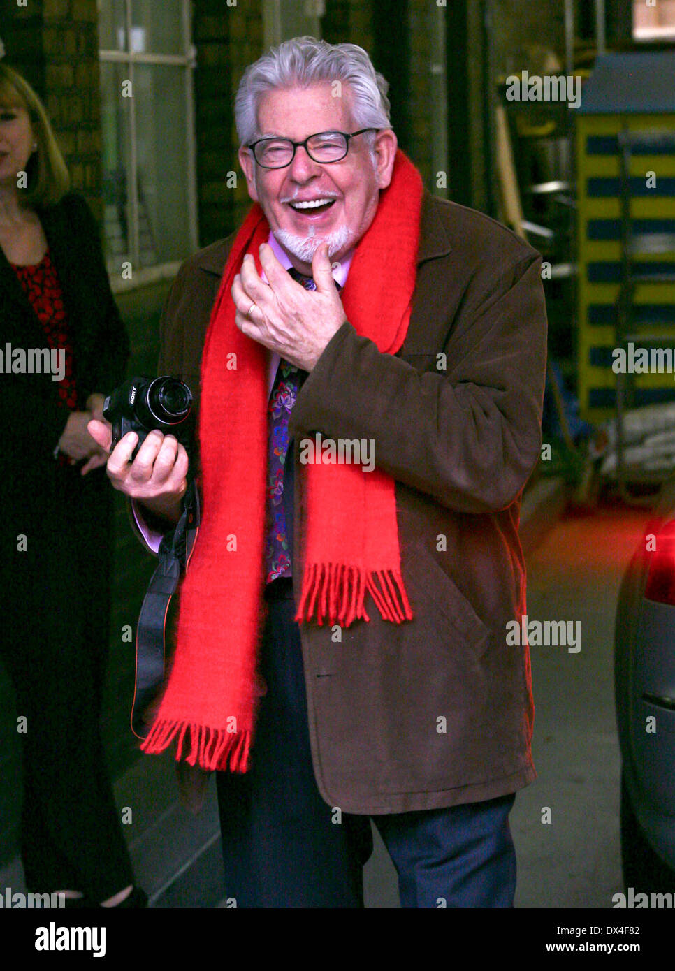 Rolf Harris at the ITV studios London, England - 18.10.12 Featuring: Rolf Harris Where: London, United Kingdom When: 18 Oct 201 Stock Photo