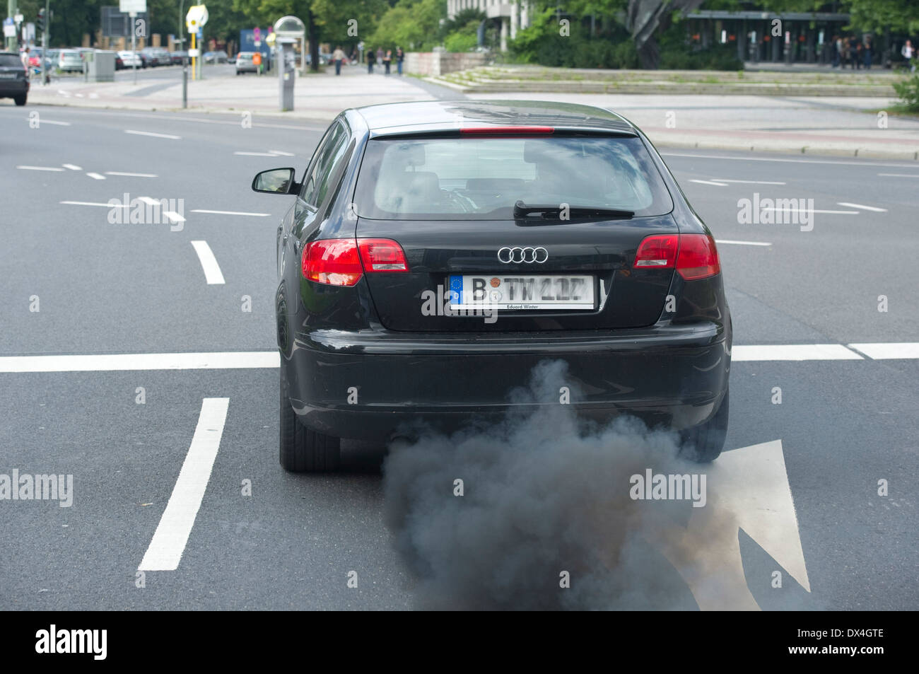 car exhaust Stock Photo Alamy