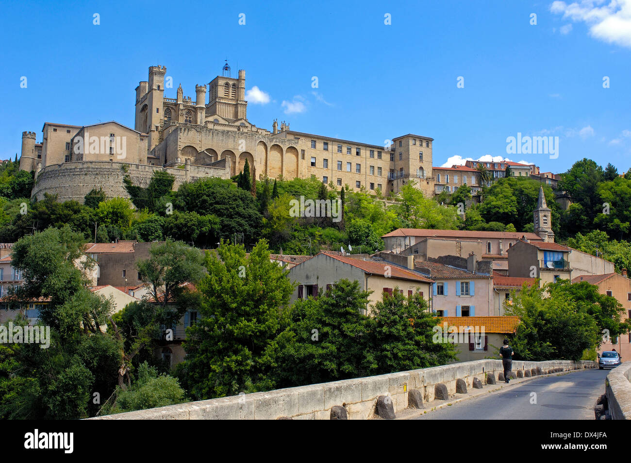 St Nazaire Cathedral, Beziers Stock Photo - Alamy